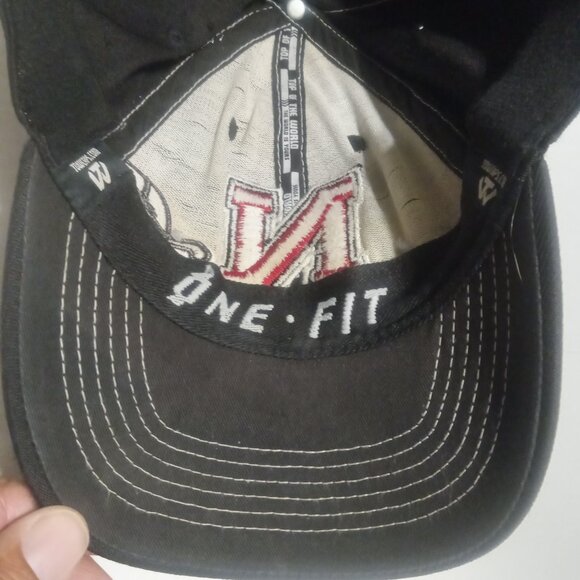 Top of The World One Fit Nebraska Blackshirts Hat/Cap OSFM - Picture 6 of 8